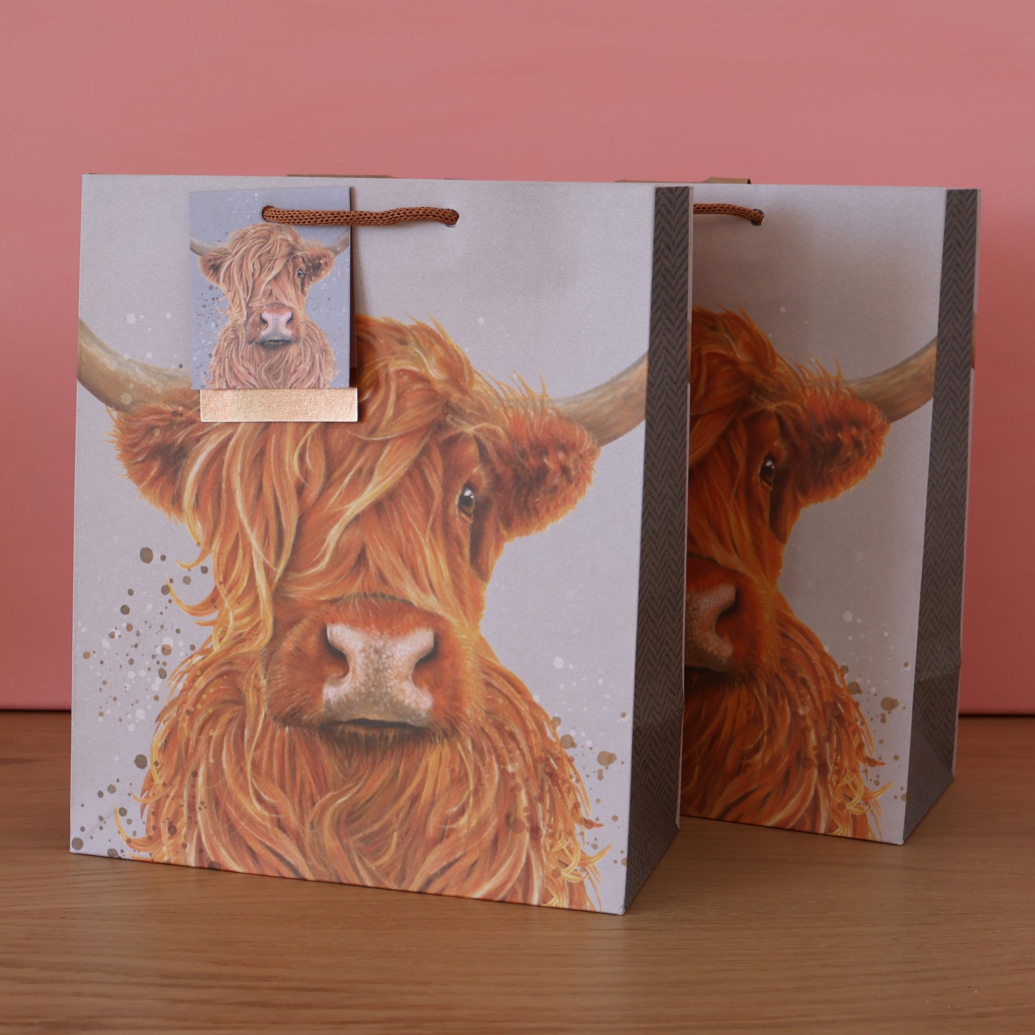 Highland Cow Gift Bag