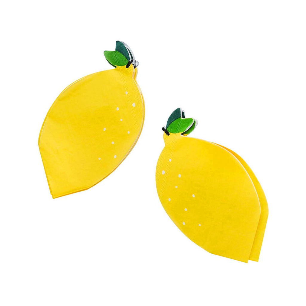 Lemon Shaped Napkins (16)