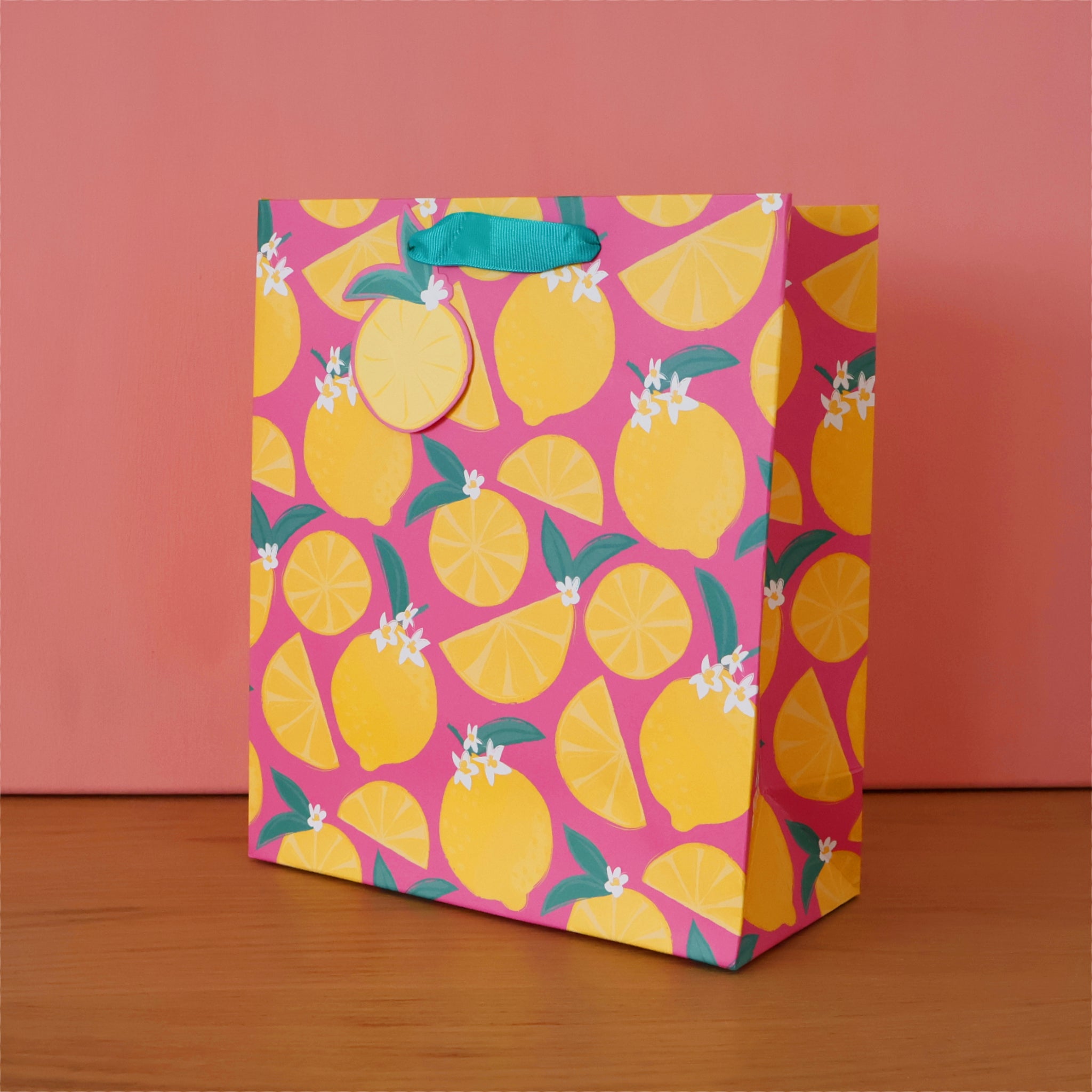 Lemon Design Gift Bag
