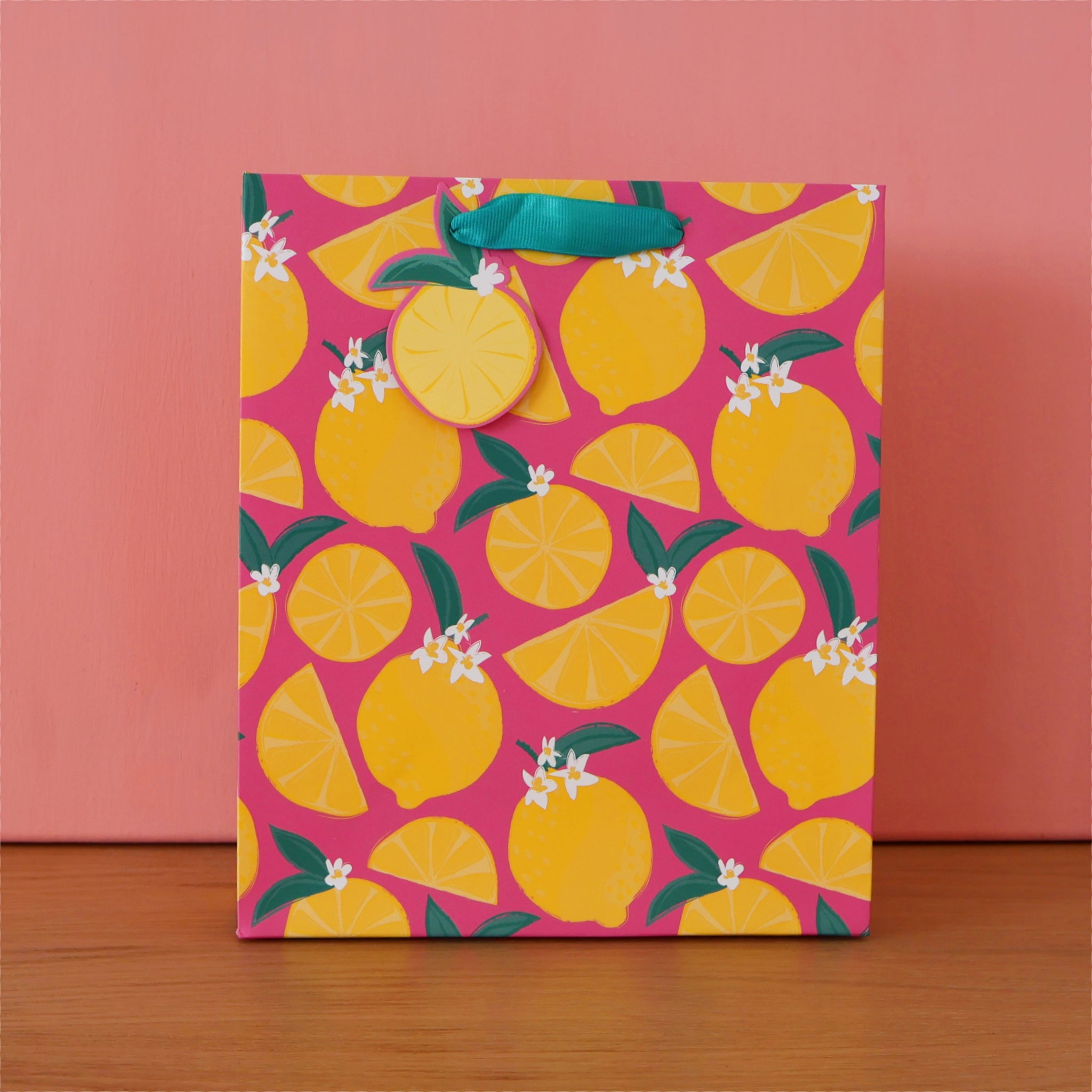 Lemon Design Gift Bag