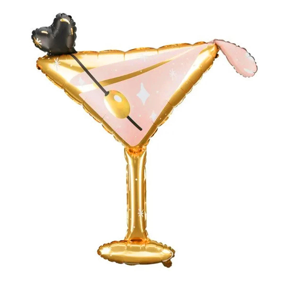 Large Martini Glass Balloon, 41in/104cm