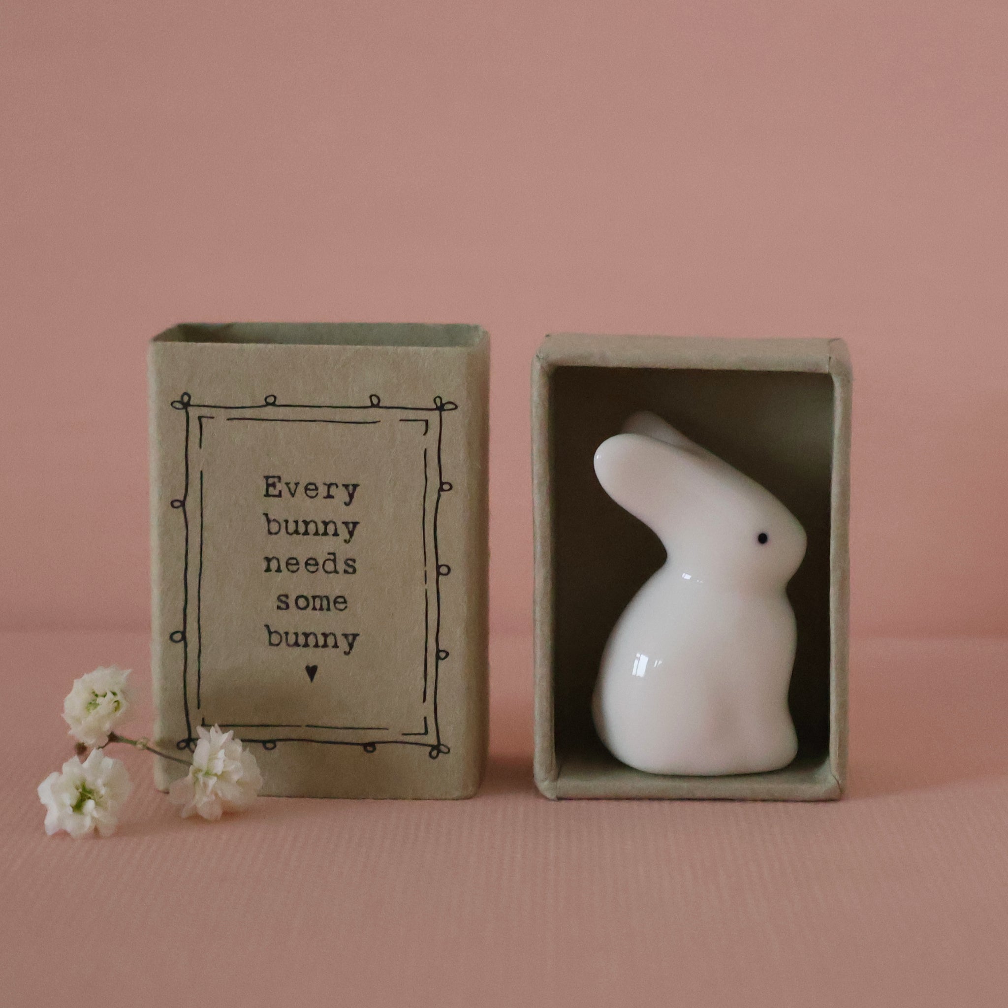 East of India Matchbox Bunny