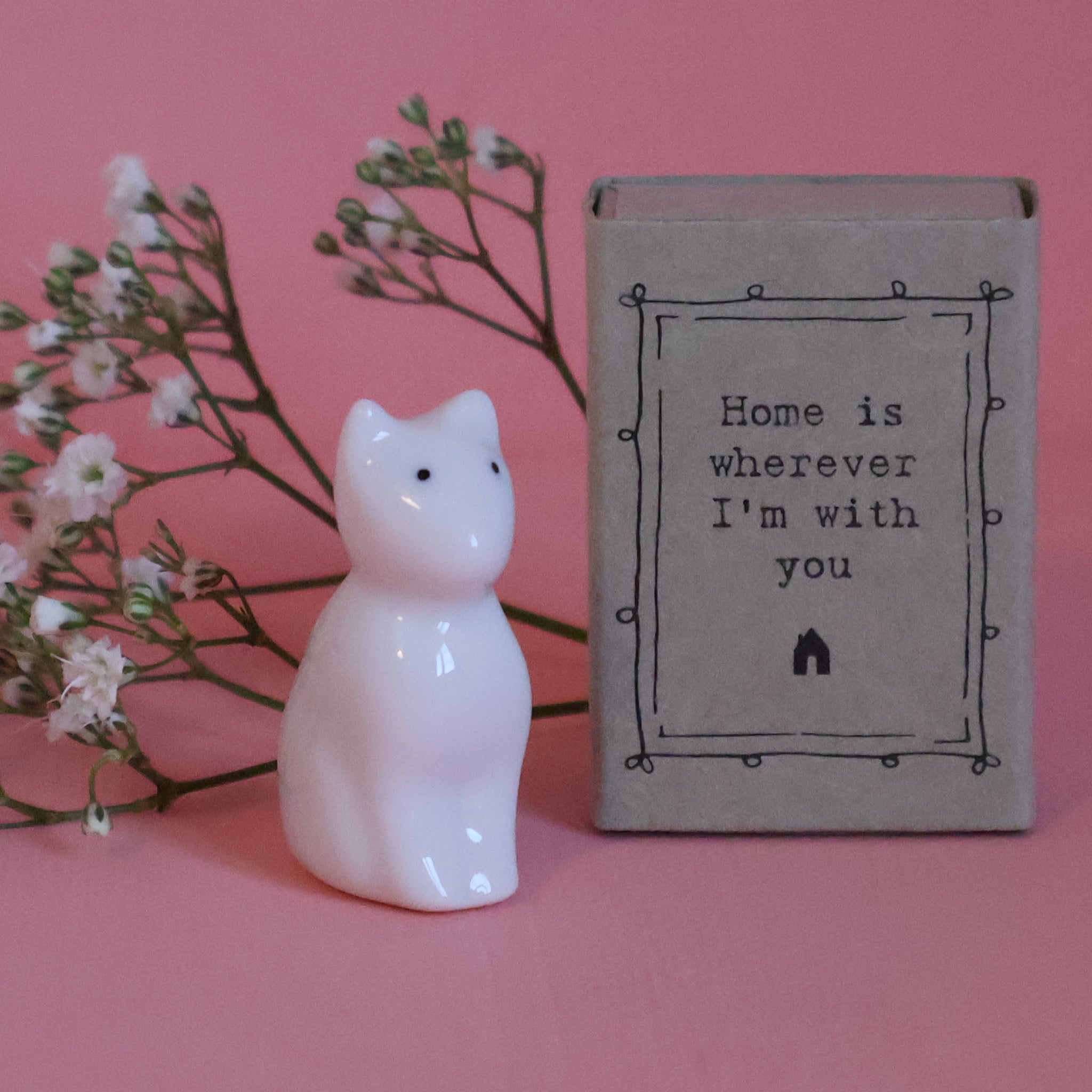East of India Matchbox Cat