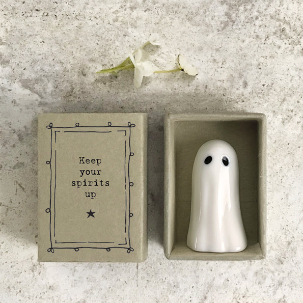 East of India Matchbox Ghost Spirits Up