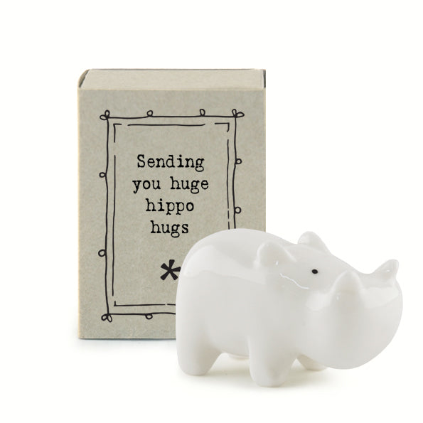 East of India Matchbox Hippo