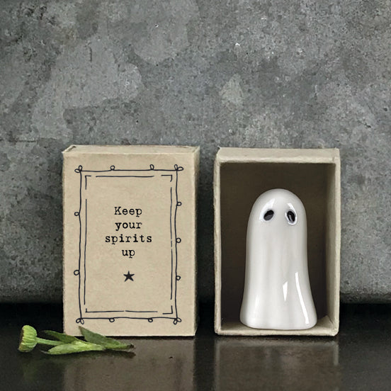 East of India Matchbox Ghost Spirits Up