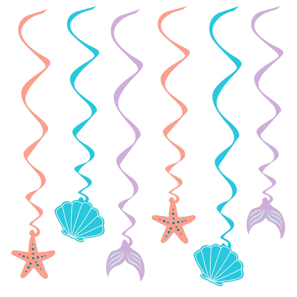 Under The Sea Hanging Swirls Decoration