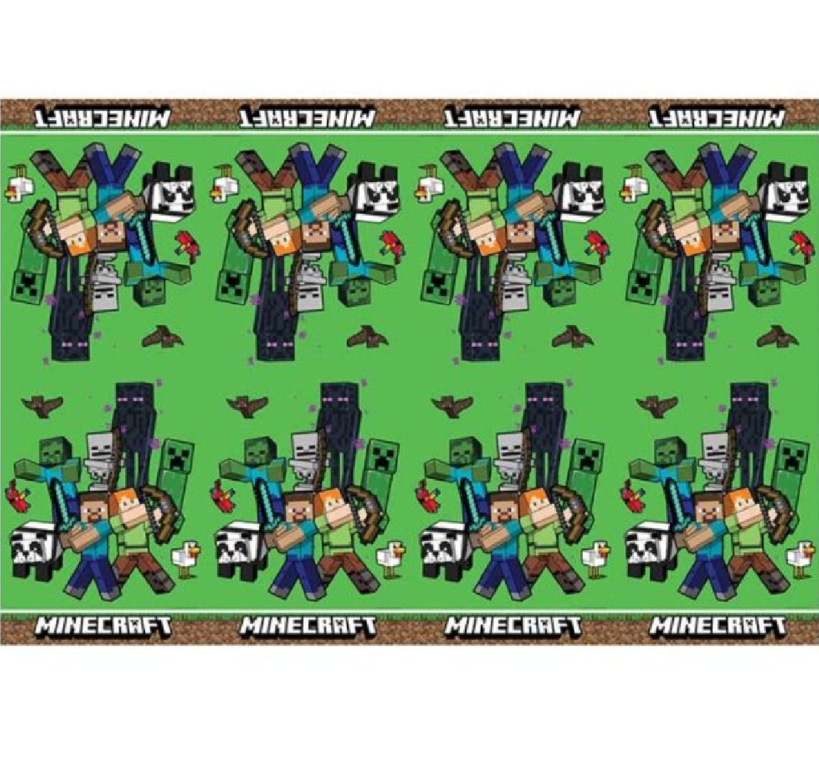 Minecraft Party Plastic Table Cover
