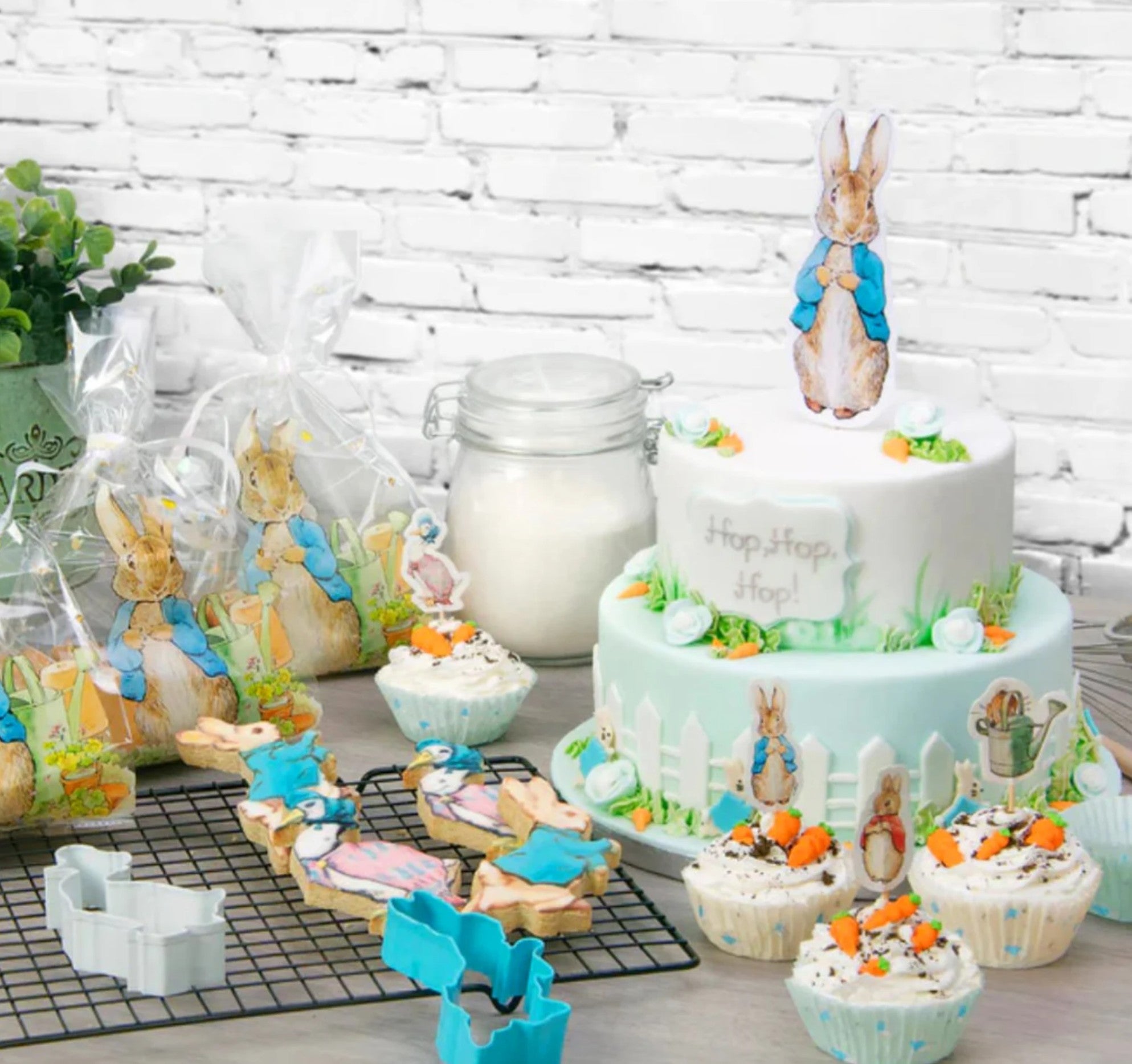Peter Rabbit Cupcake Toppers x 12