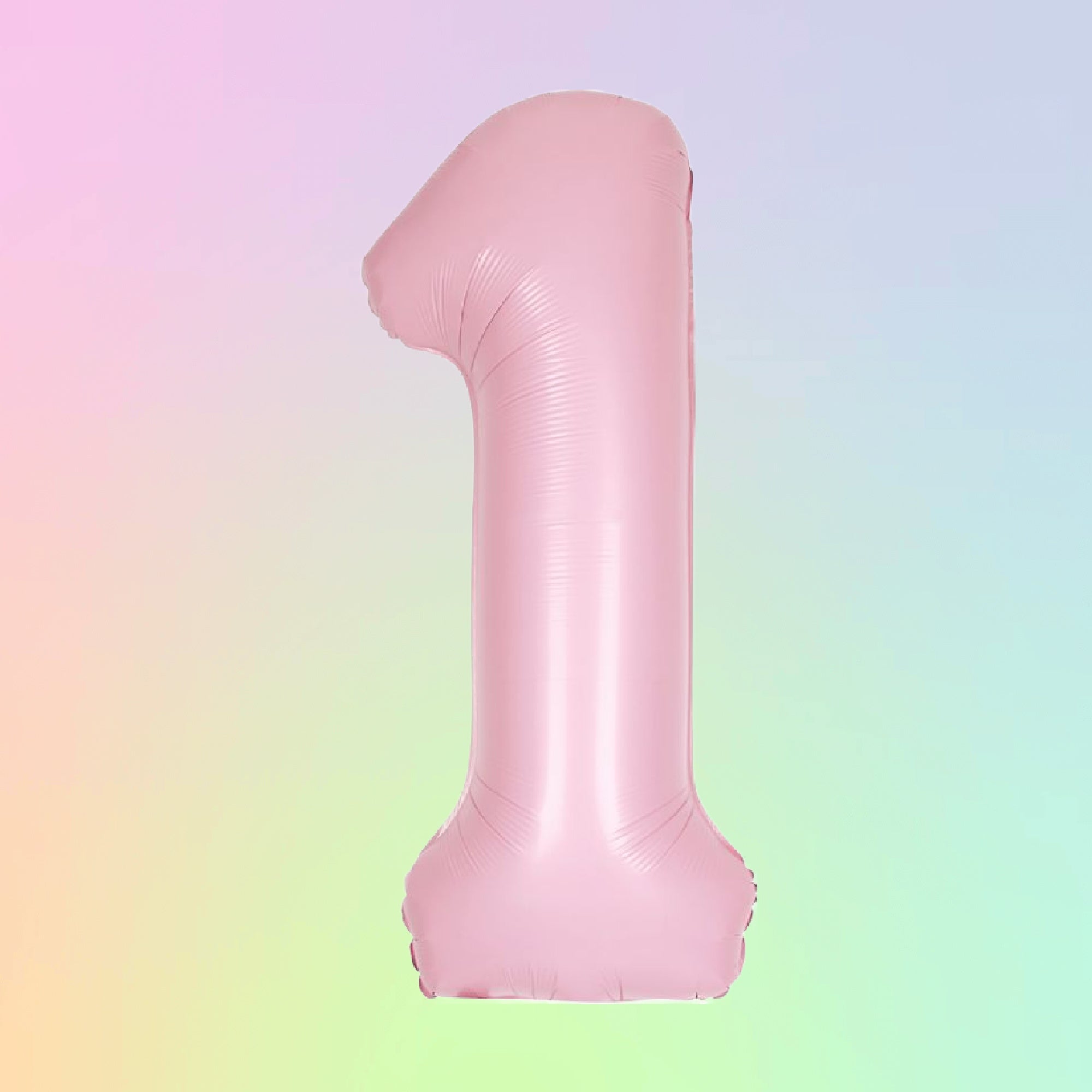 Number 1 Supersize Pink Balloon - 34 inch