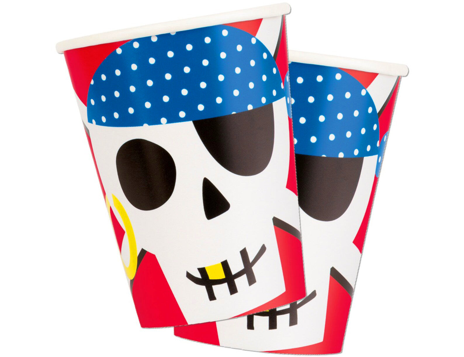 Ahoy Pirate Party Cups x 8