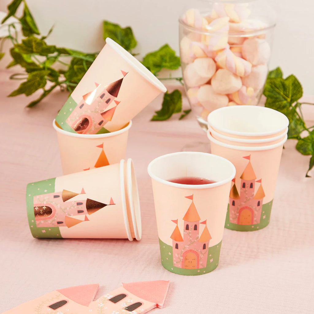 Princess Party Cups (x8)