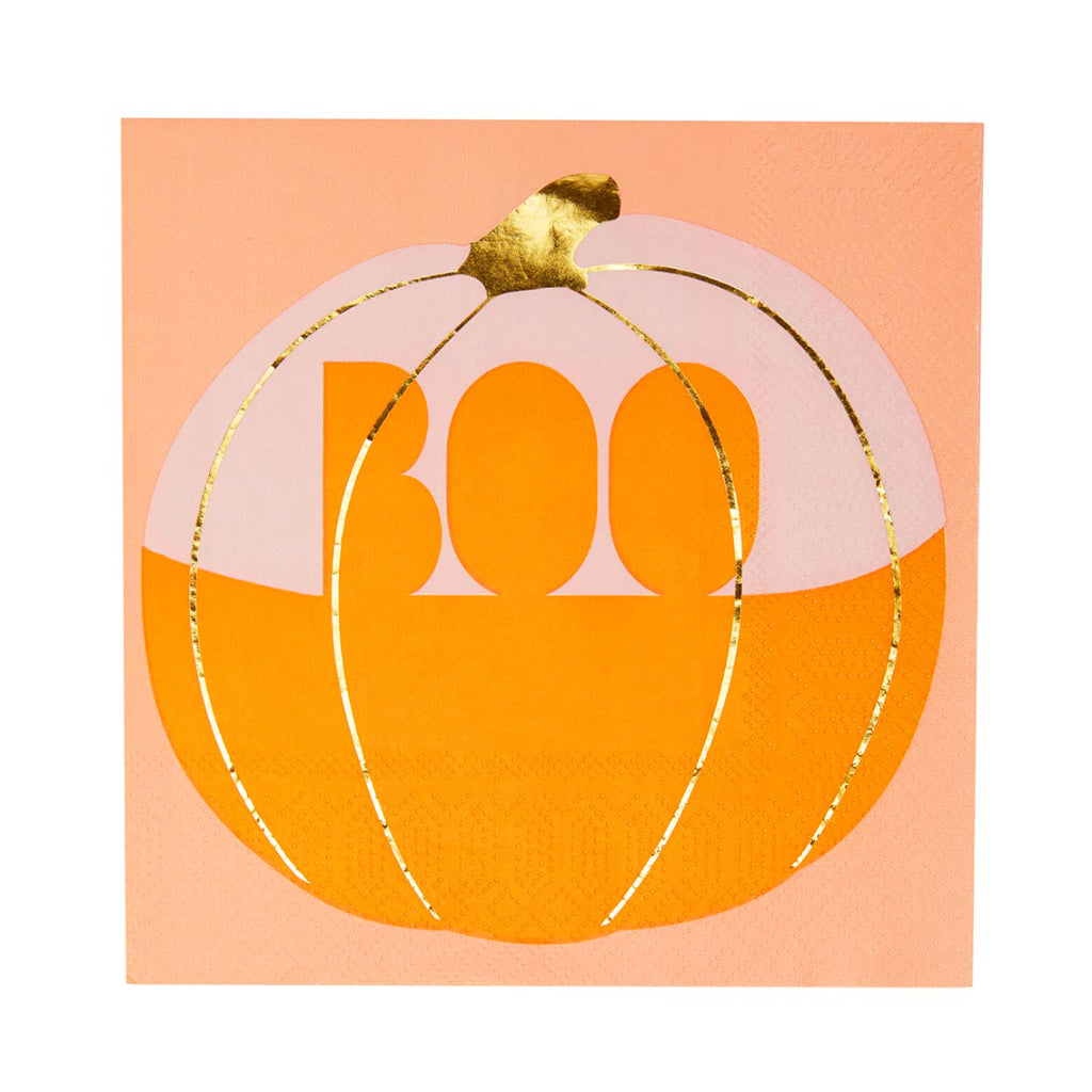 Halloween Pumpkin Napkins (x16)