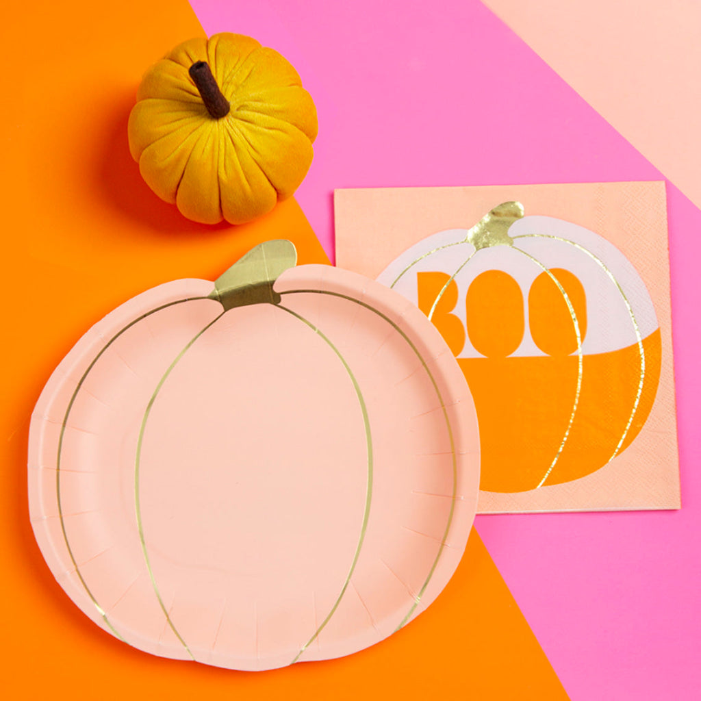 Halloween Pumpkin Napkins (x16)