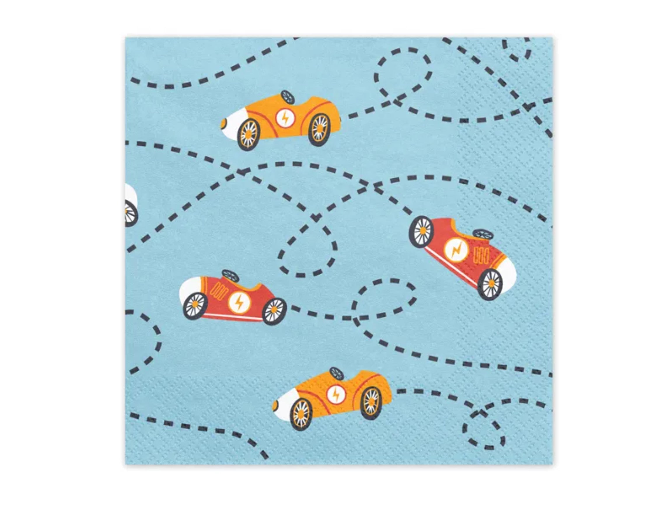 Racing Car Paper Napkins x 12