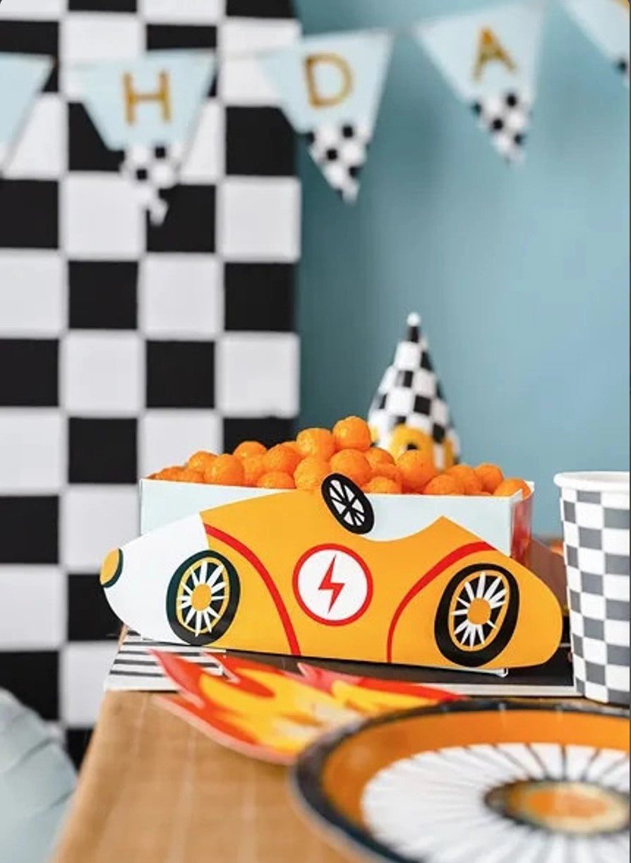 Racing Car Snack Boxes x 3