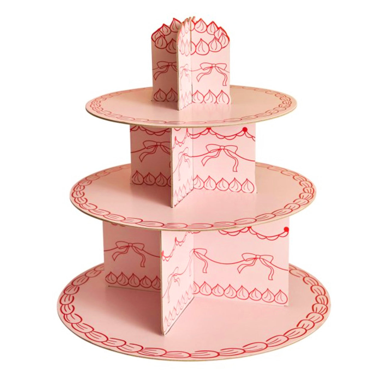 Rococo Cherries 3 Tier Party Cake Stand