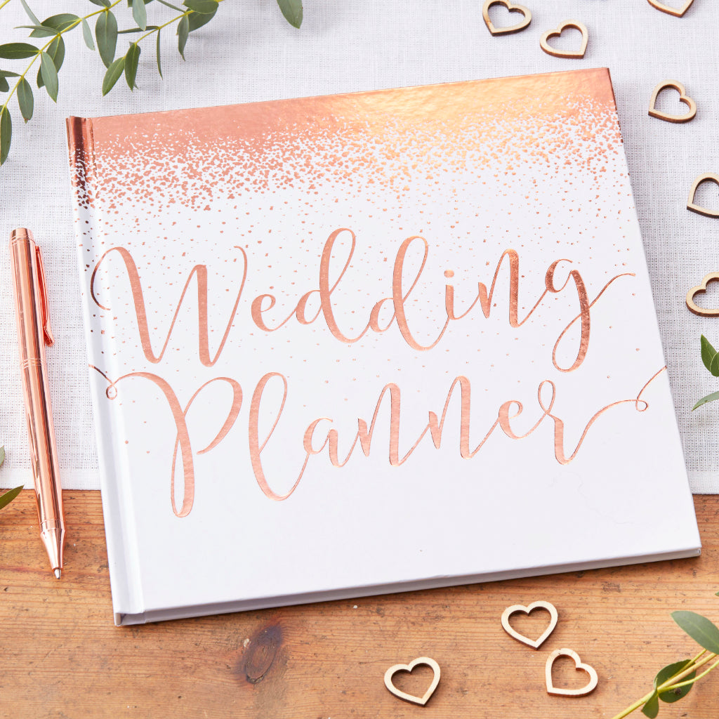 Rose Gold Foiled Wedding Planner