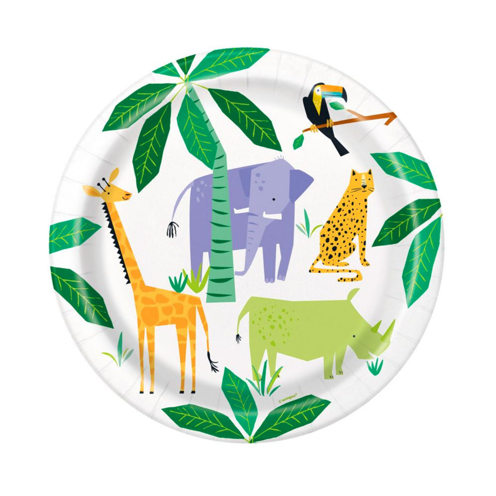 Safari Party Plates
