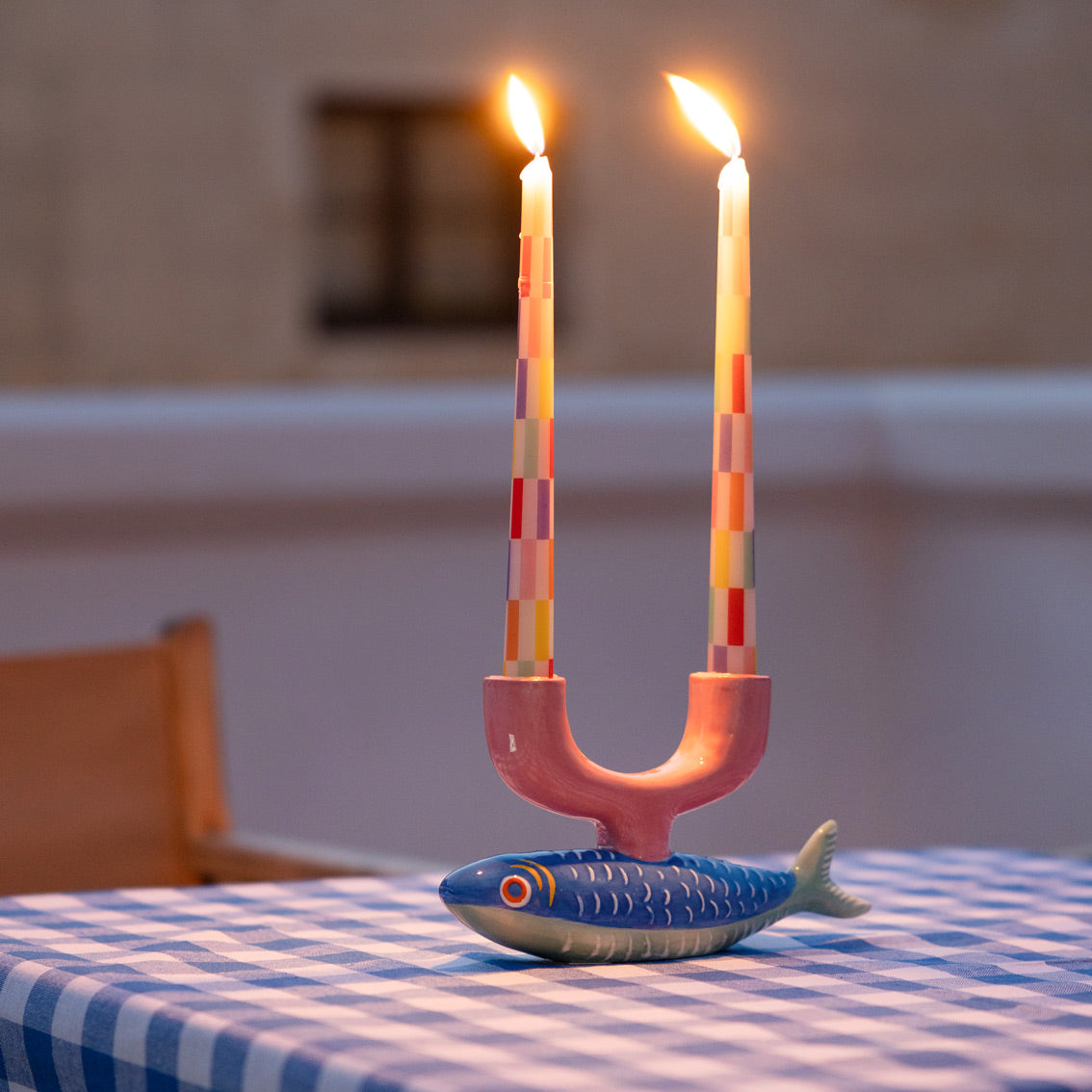 Ceramic Fish Candle Holder - Talking Tables