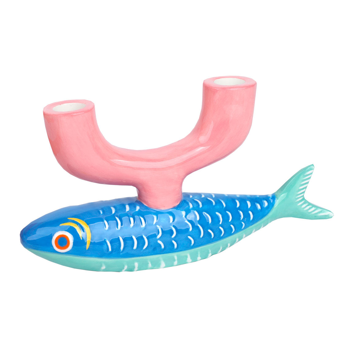 Ceramic Fish Candle Holder - Talking Tables