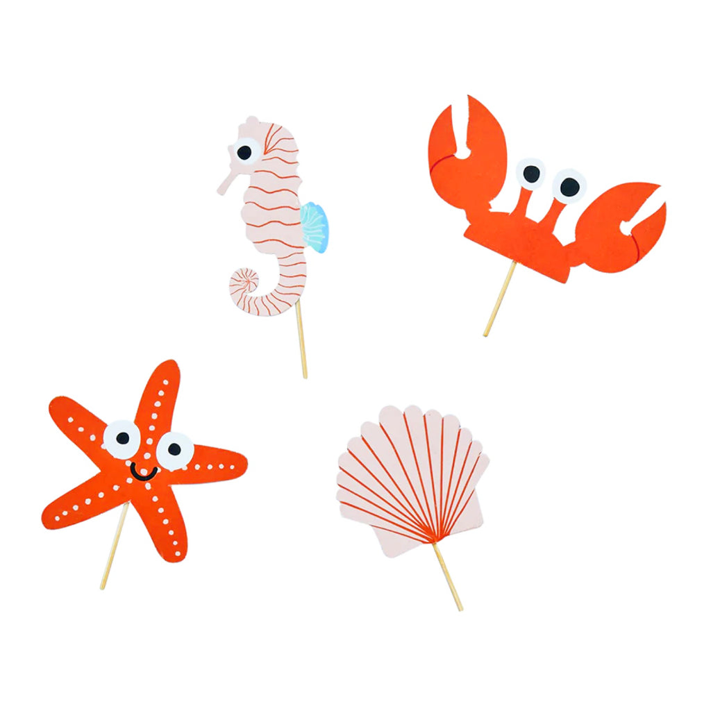 Sea Friends Cake Toppers 12 Pack