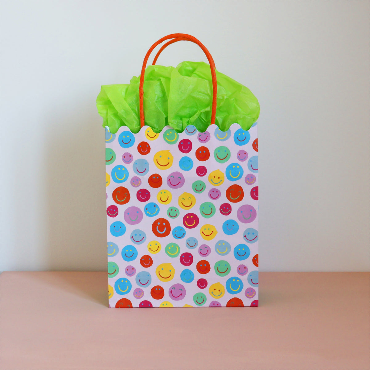 Happy Face Party Bags x 8