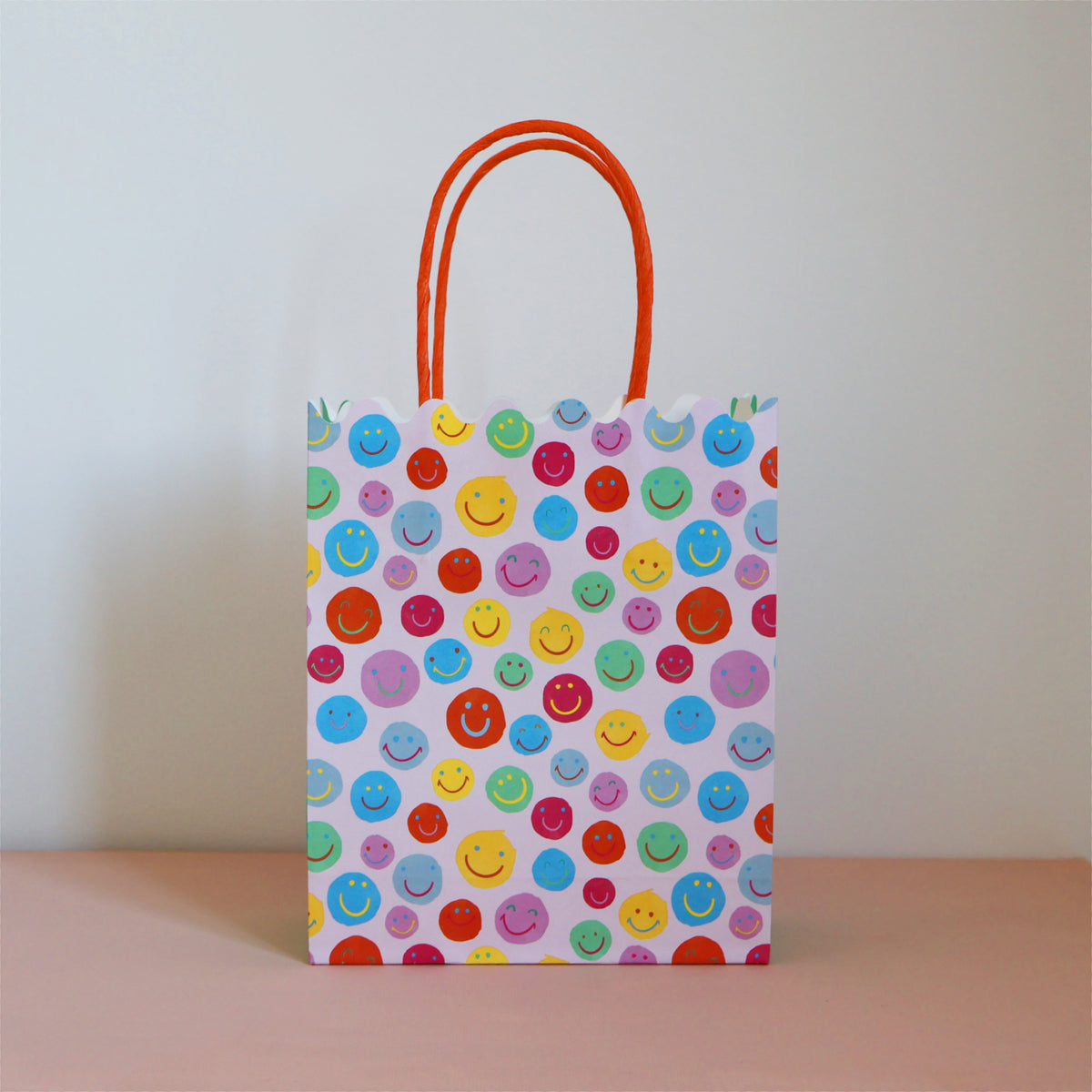 Happy Face Party Bags x 8