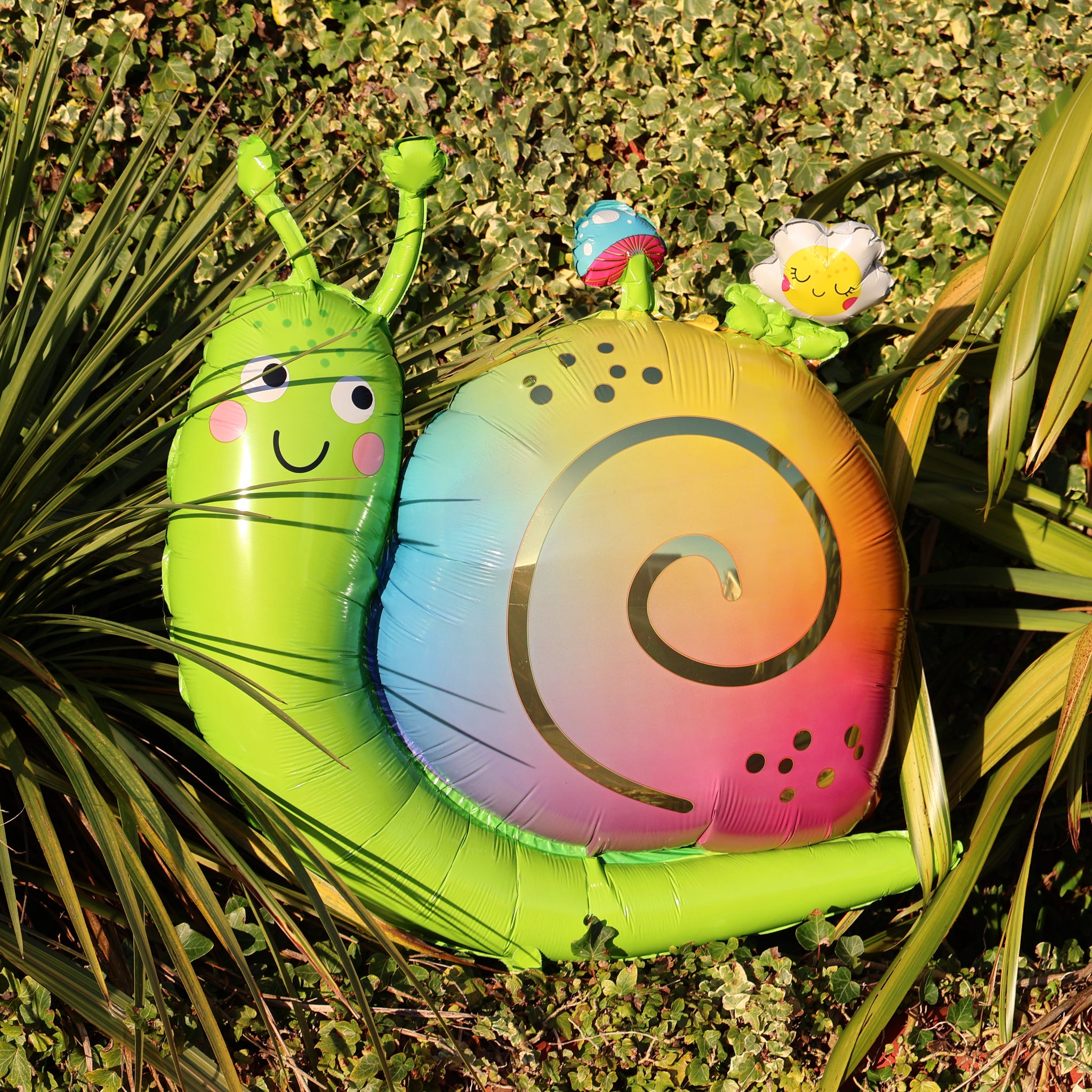 Happy Snail Foil Balloon