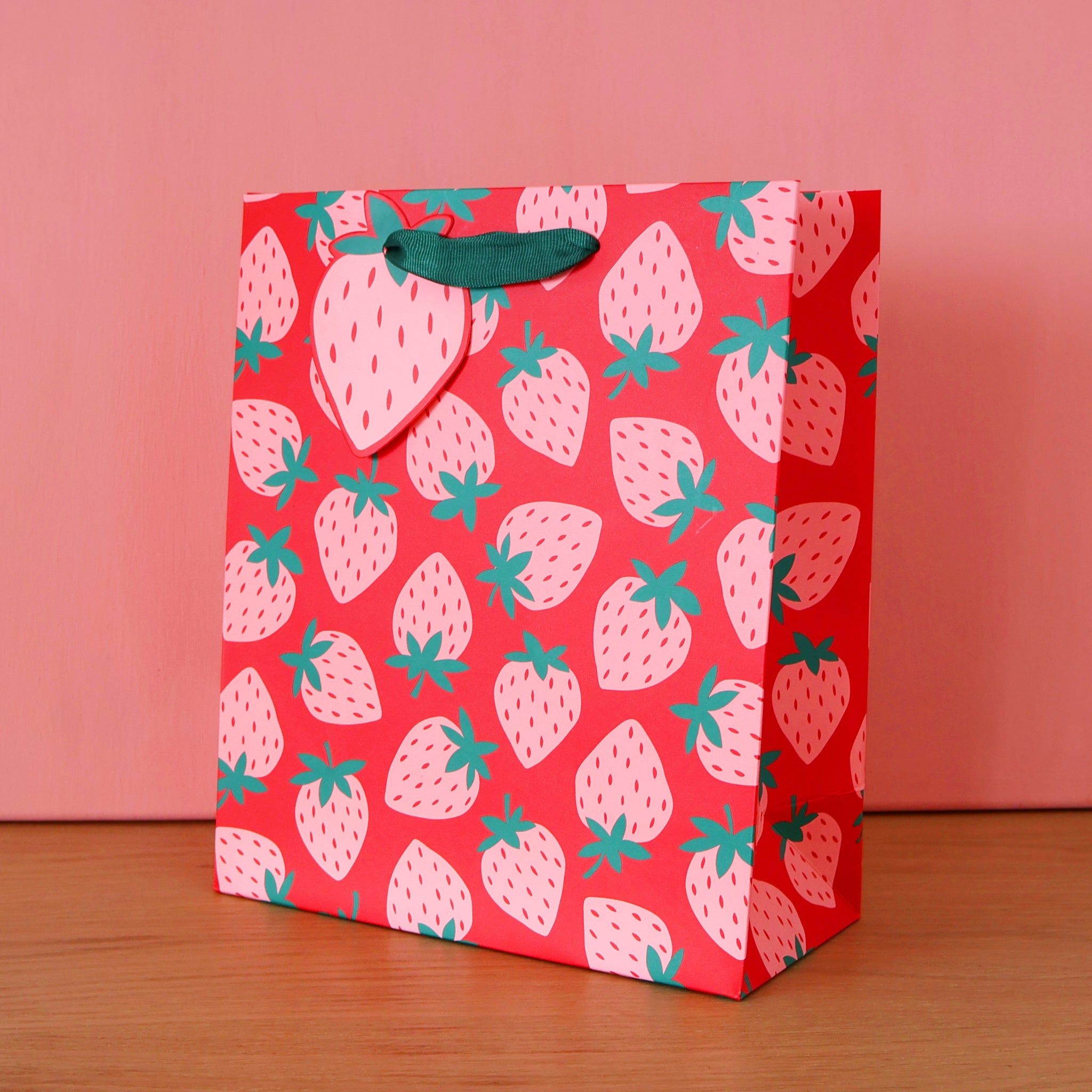 Strawberry Design Gift Bag