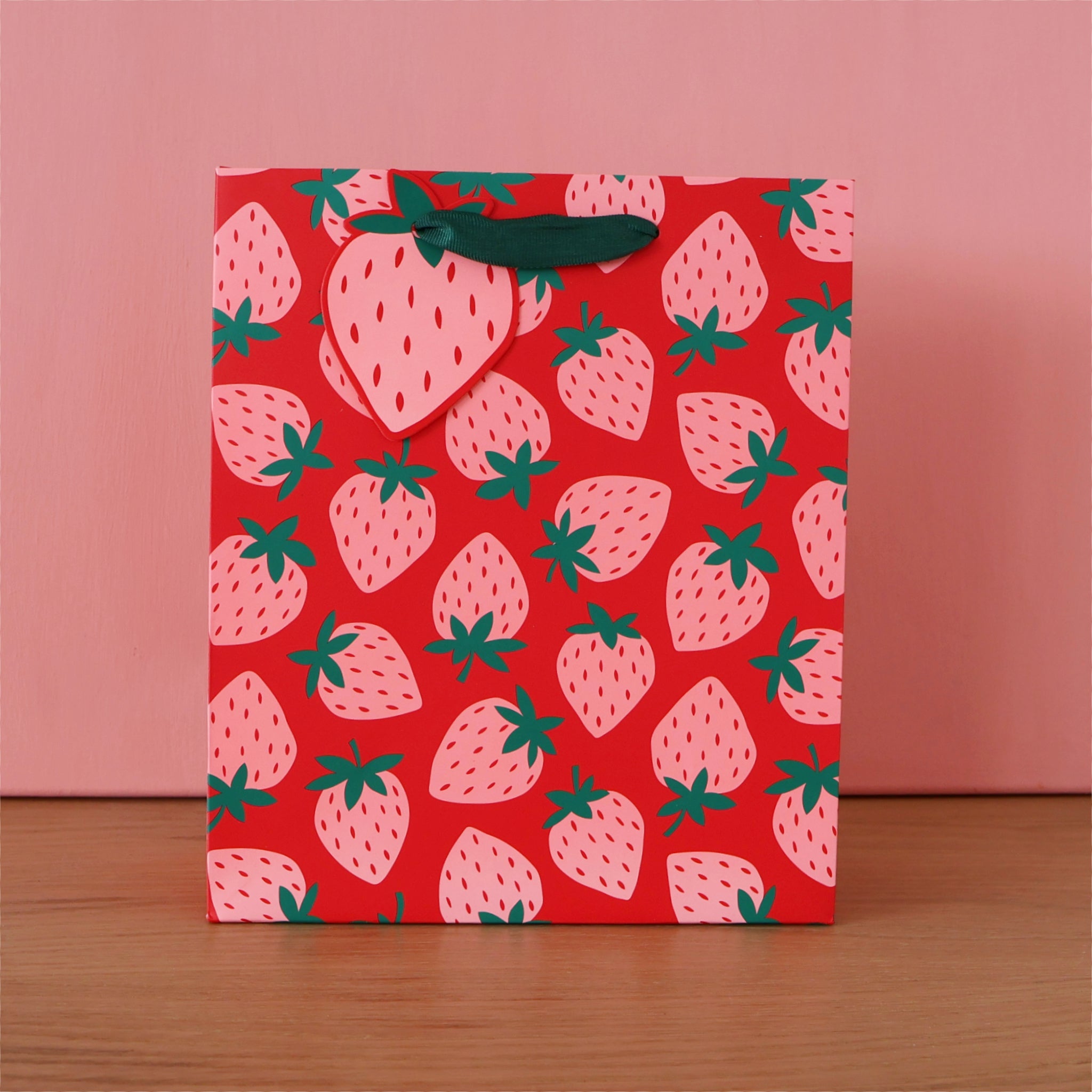 Strawberry Design Gift Bag