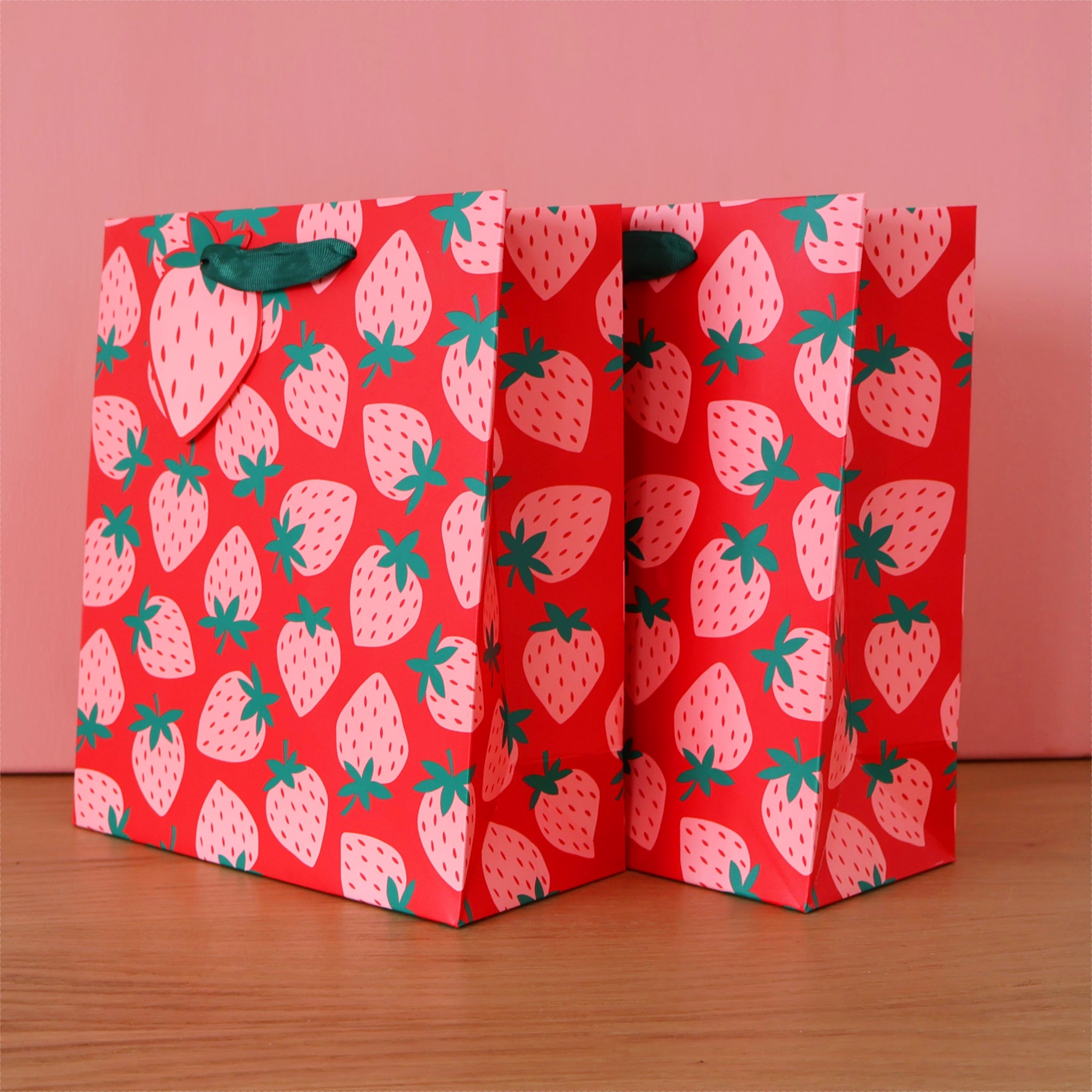 Strawberry Design Gift Bag