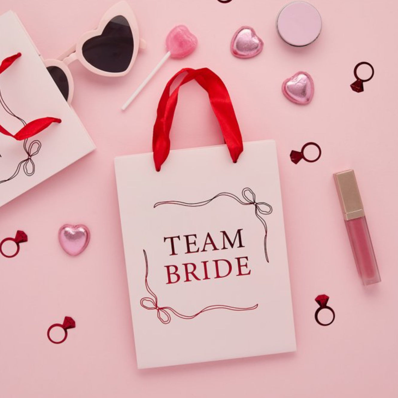 Team Bride Hen Party Bags x 5