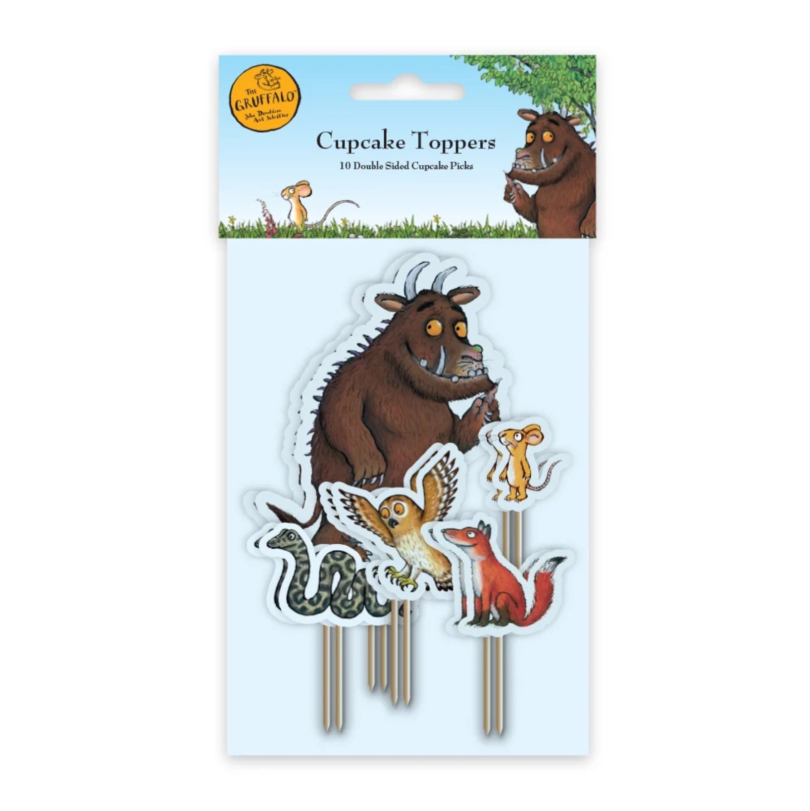 The Gruffalo Cupcake Toppers - Pack of 10