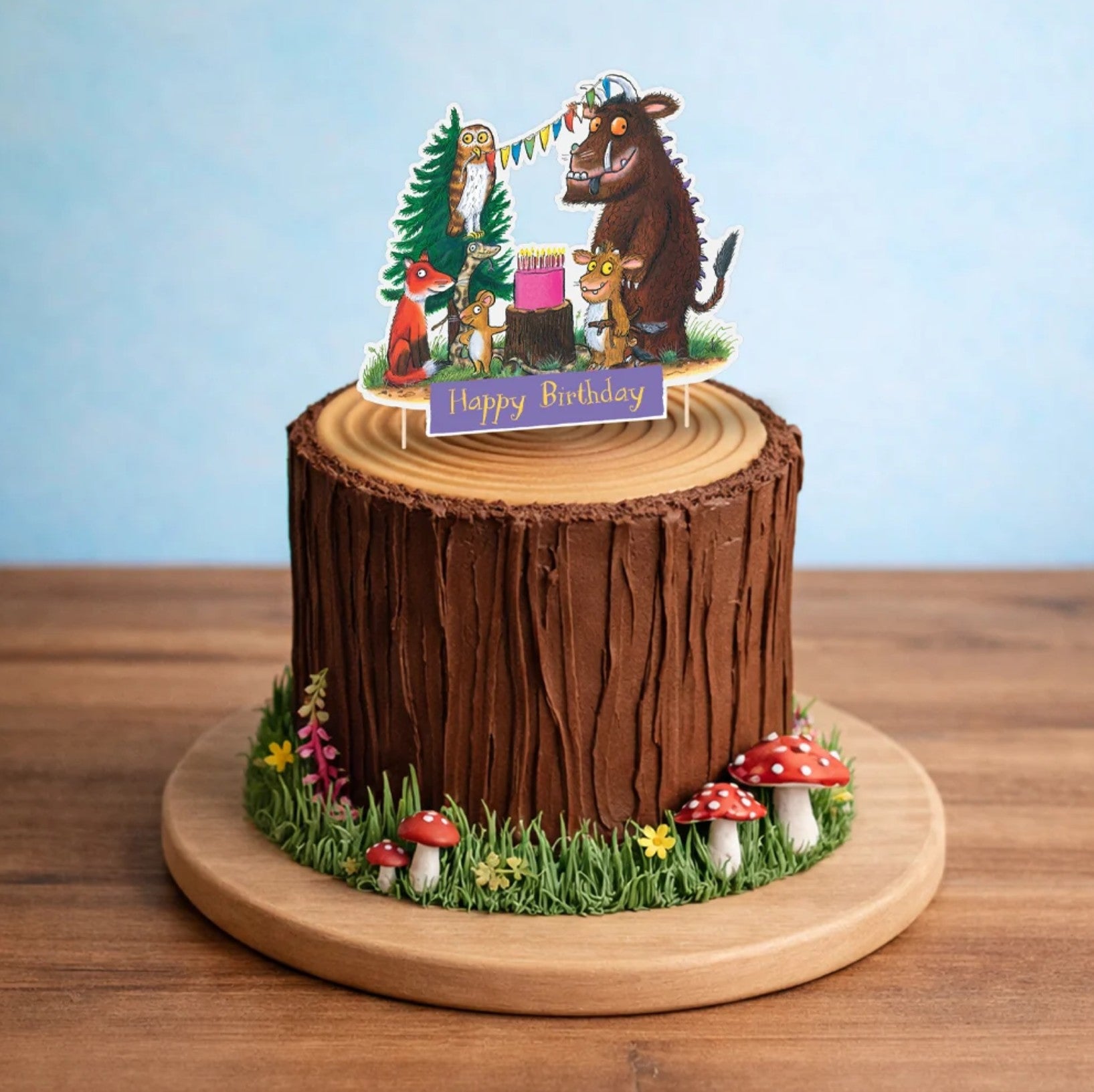 The Gruffalo's Child Happy Birthday Cake Topper