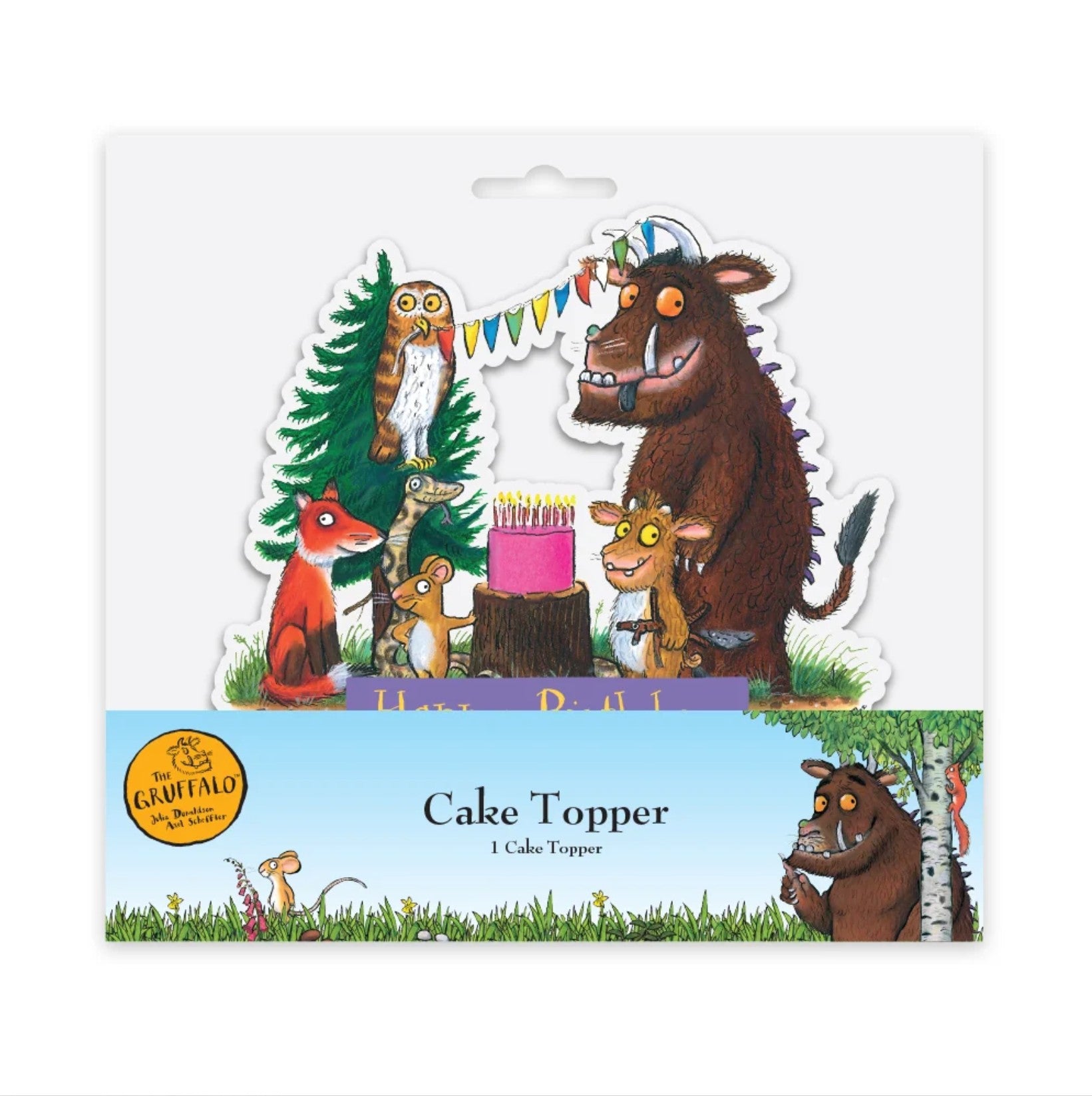 The Gruffalo's Child Happy Birthday Cake Topper