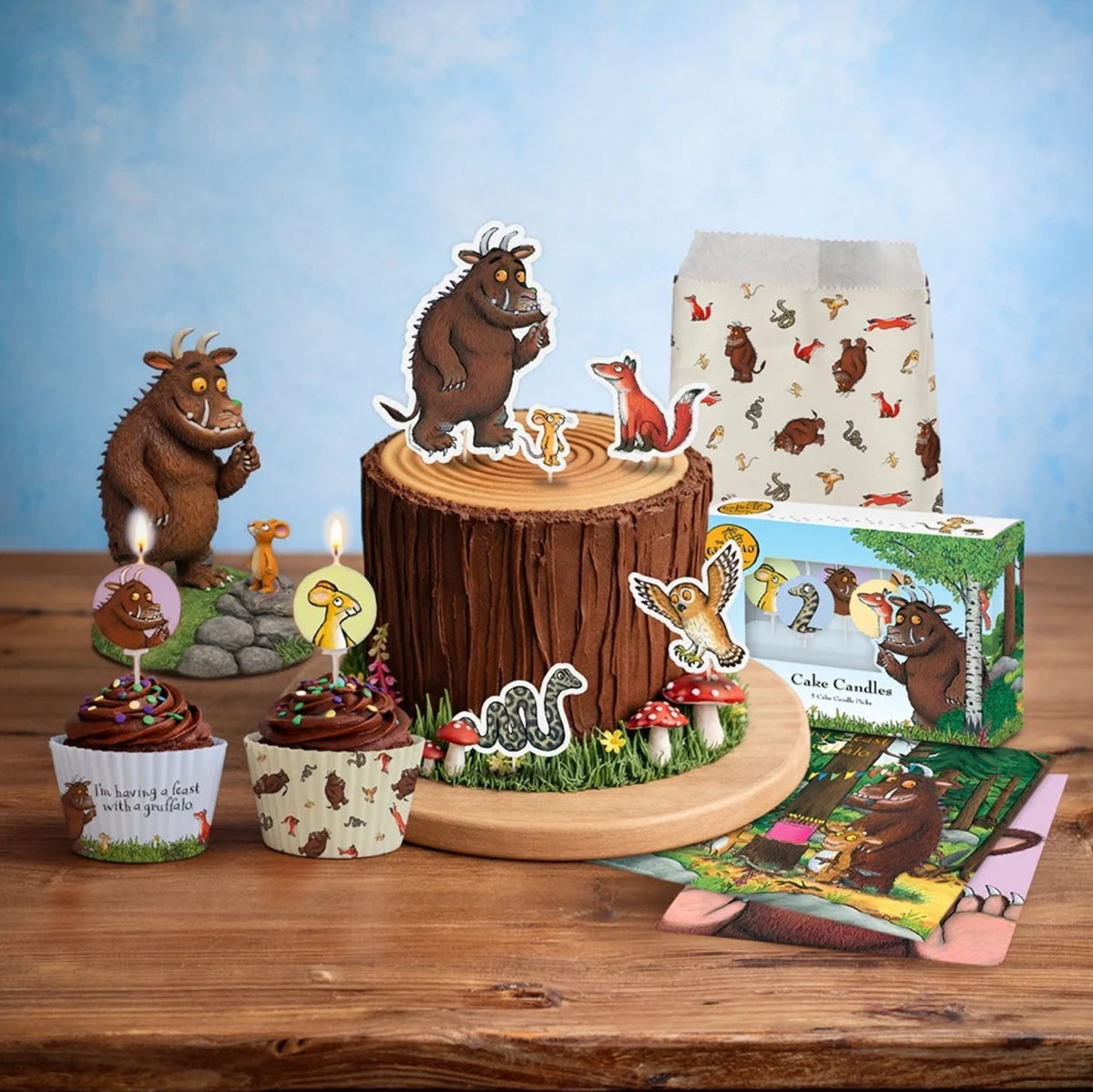 The Gruffalo Cupcake Toppers - Pack of 10