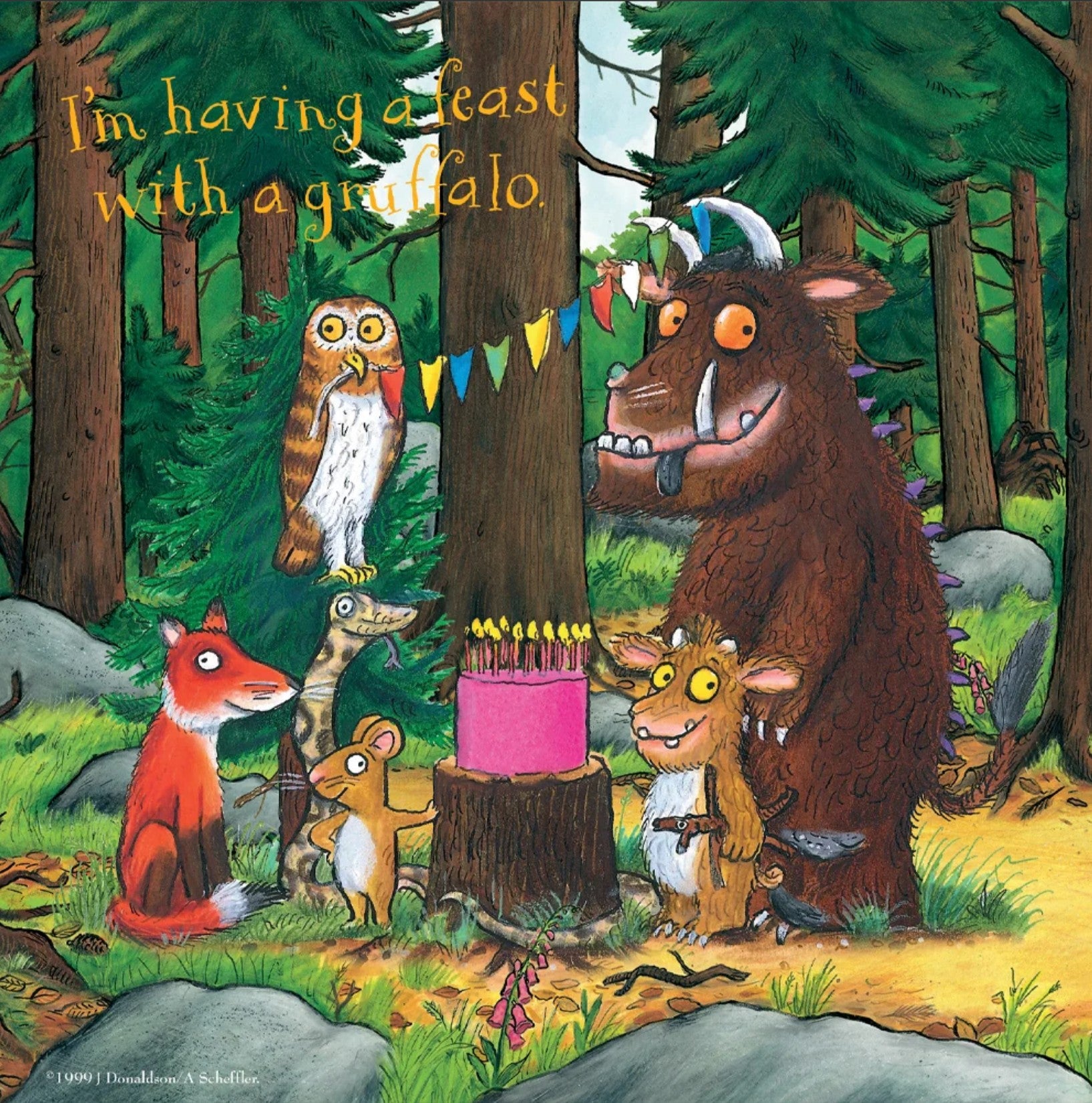 The Gruffalo Party Napkins - Pack of 16
