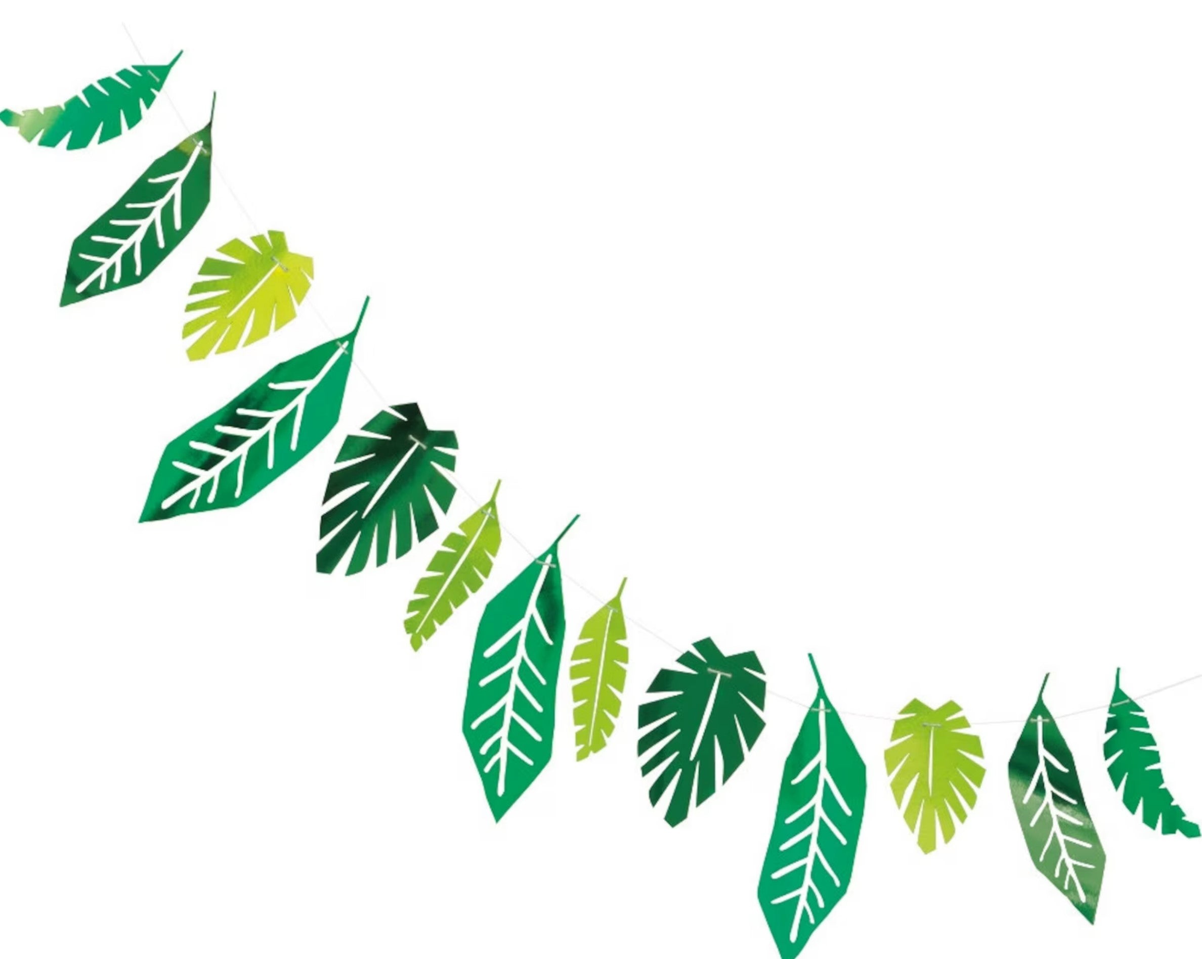 Tropical Leaf Garland 7ft