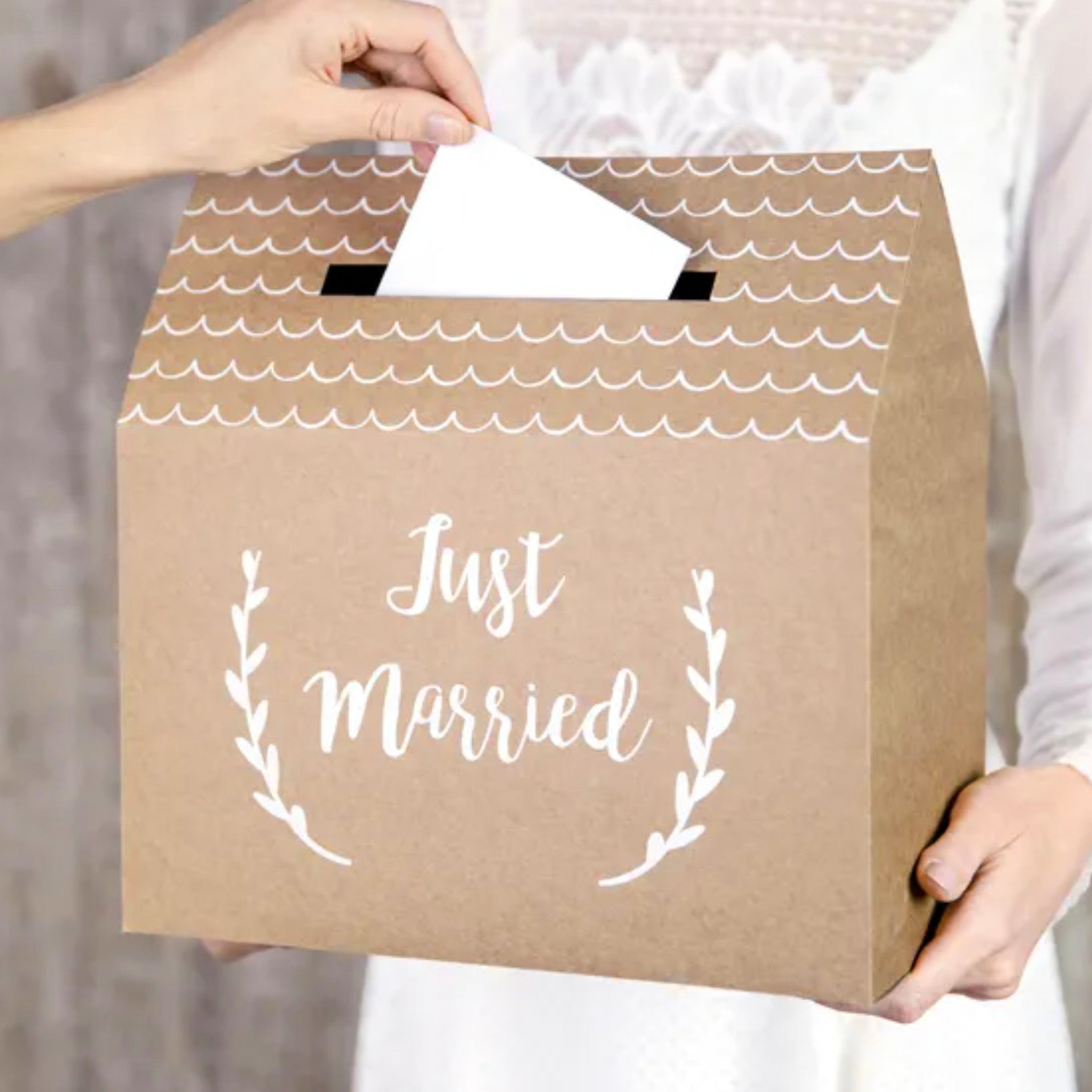 Rustic Wedding Cards Box