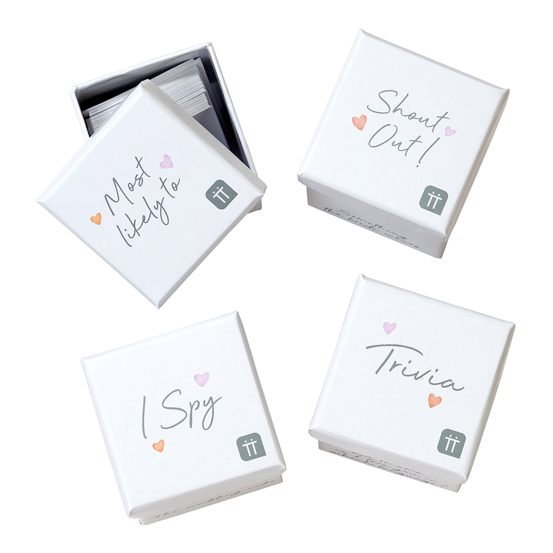 Wedding Table Games - Talking Tables - 200 Questions (4 Boxes)