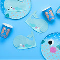 Blue Whale Party Napkins (x16)