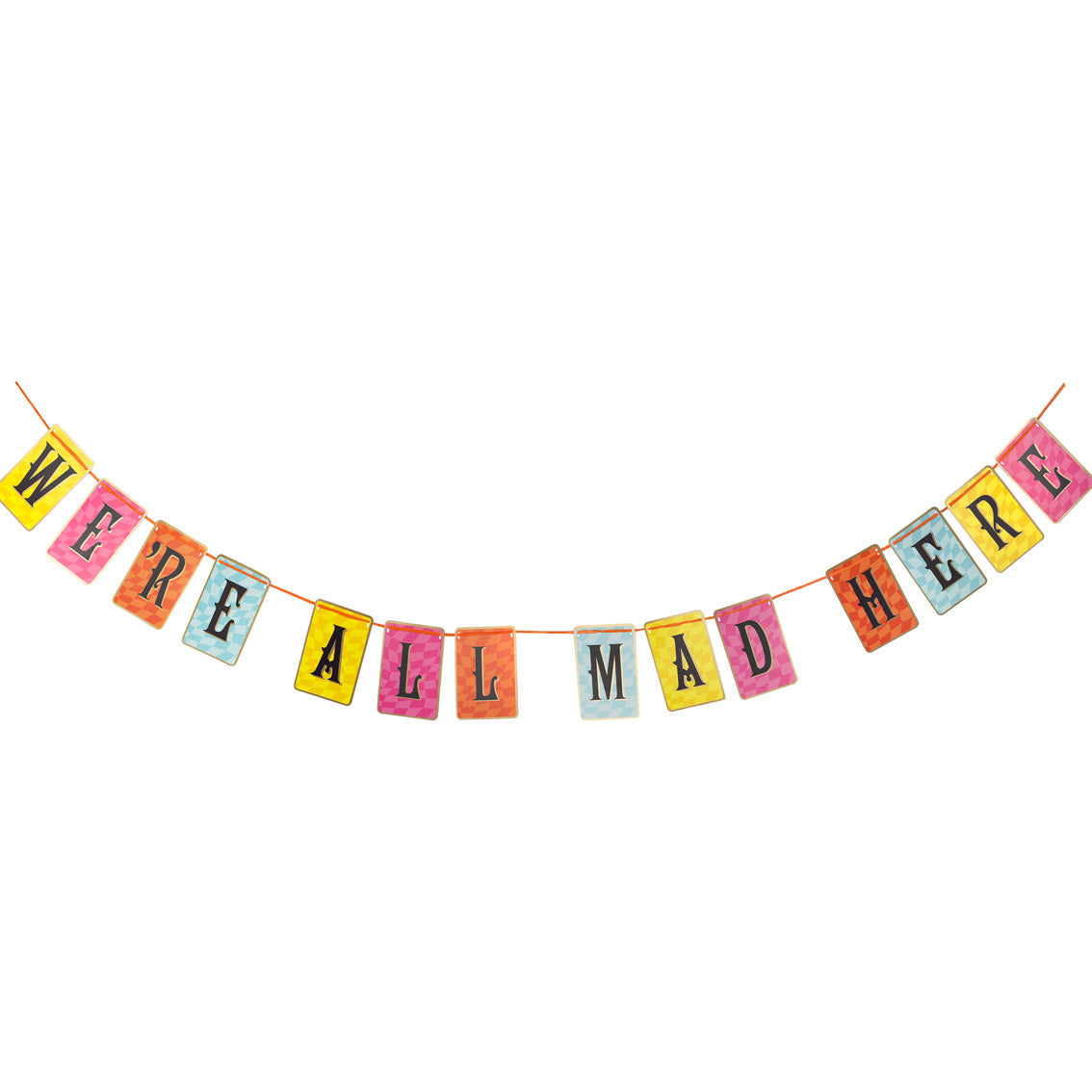 Alice in Wonderland Double Sided Bunting