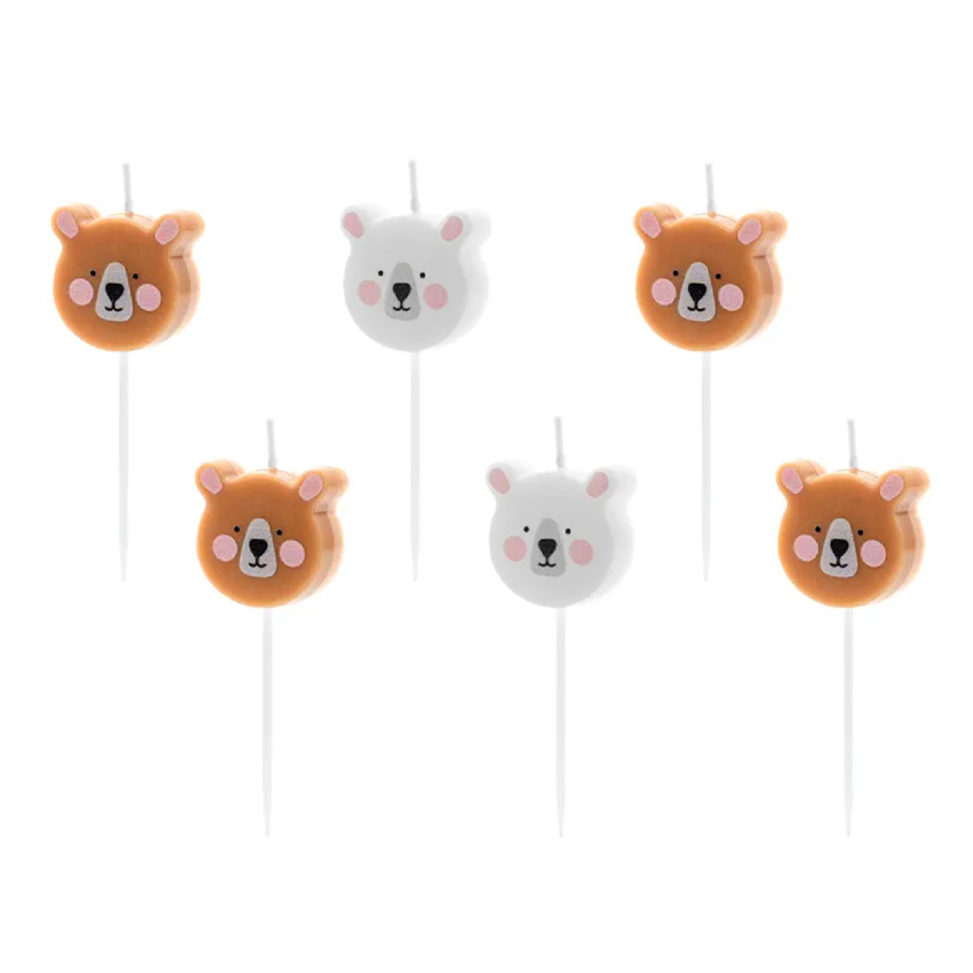 Bear Birthday Candles