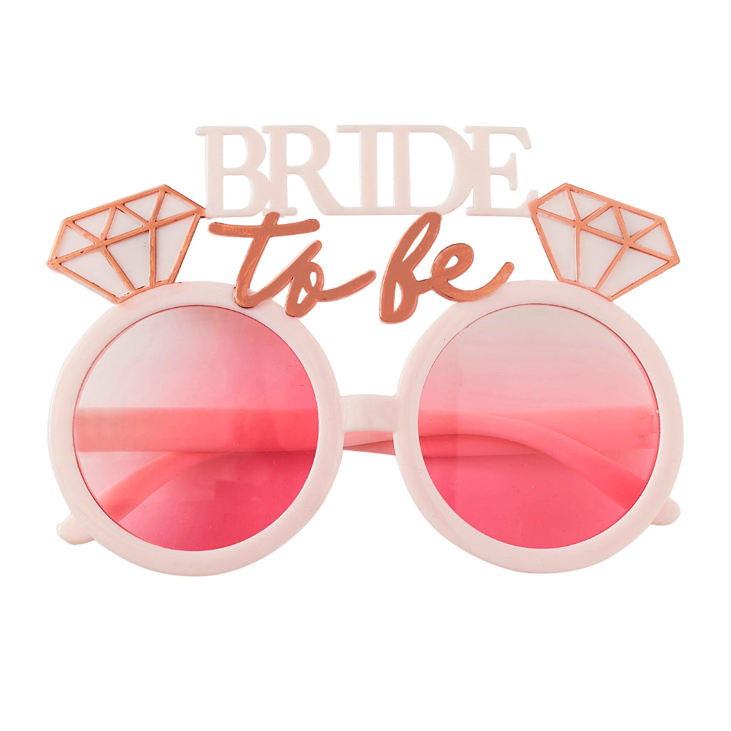 Rose Gold Bride to Be Sunglasses