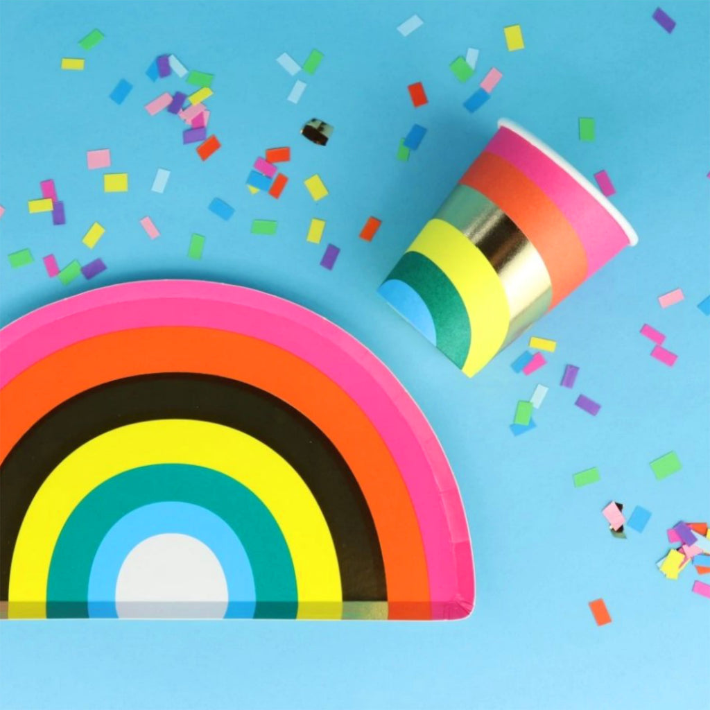 Rainbow Party Cups (x12)