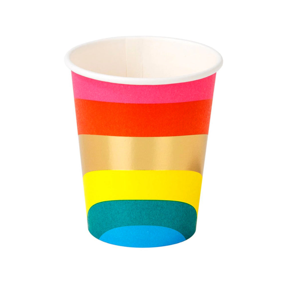 Rainbow Party Cups (x12)