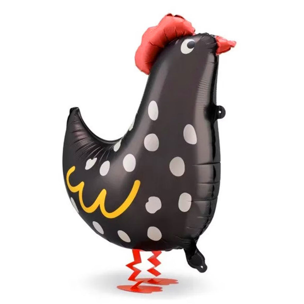 Adorable Black or White Walking Chicken Balloon