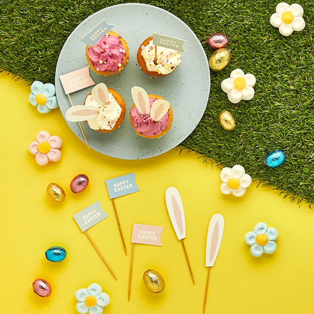 Easter Bunny Ears Food Picks