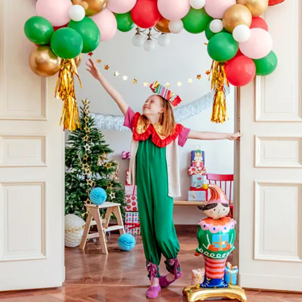 Giant 3D Standing Elf Foil Balloon